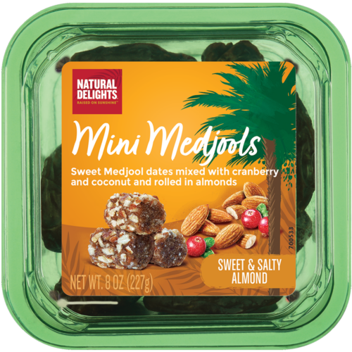 Natural Delights 227g Mini Medjool Almond