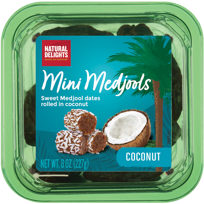 Natural Delights 227g Mini Medjool Coconut